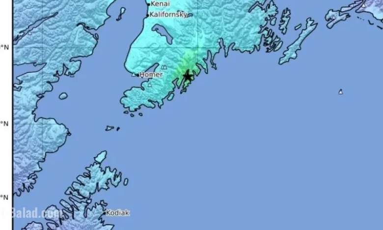 5.4 Magnitude Earthquake Strikes 43 Miles Southwest of Seward