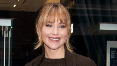 A jumper and a cardigan? Jennifer Lawrence's latest look is a lesson in the art of layering knitwear
