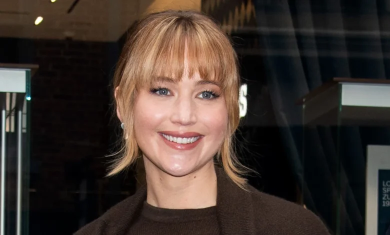 A jumper and a cardigan? Jennifer Lawrence's latest look is a lesson in the art of layering knitwear
