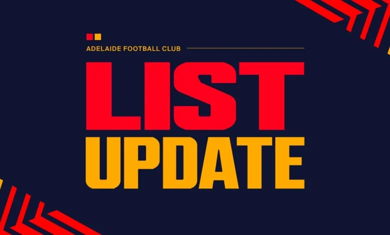 AFL list update
