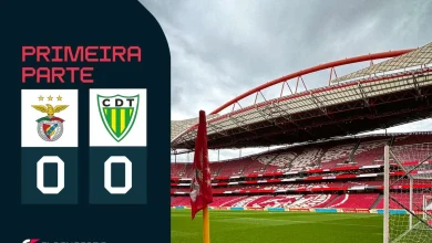 AO VIVO: Sudakov domina mal e perde ocasião de golo (4')