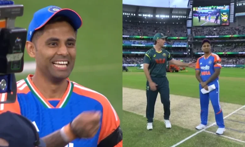 AUS vs IND 2025: Suryakumar Yadav asks to do 'pooja' after losing toss for fifth-consecutive time