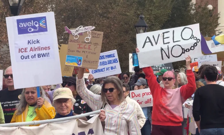 Activists Call on Maryland to End State’s Contract on Avelo Airlines Responsible for Deportation Flights
