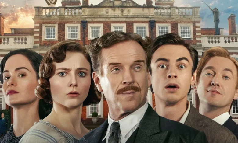 Agatha Christie meets Downton Abbey in this hilarious one-of-a-kind period drama