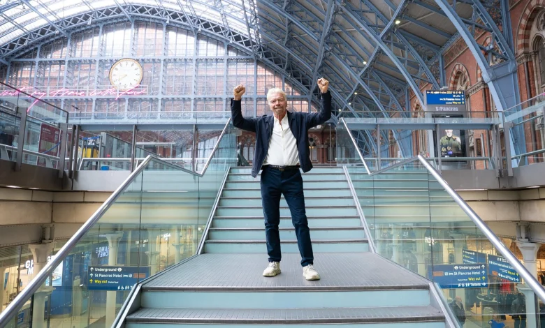 All abroad! Virgin is on track to launch a rival train service through the Channel Tunnel