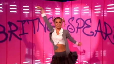 Amy Dowden transforms into Britney Spears in Strictly performance