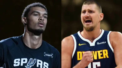 Arenas on why he would take Wemby over Jokic for the next five years: "He can f—k around and have a quadruple double"