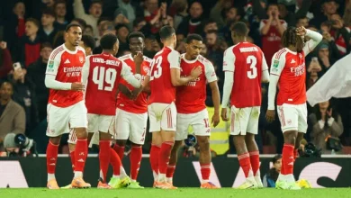 Arsenal and Man City among sides to progress to last 8