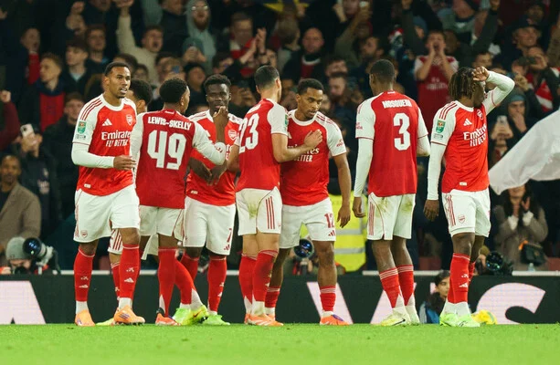 Arsenal and Man City among sides to progress to last 8