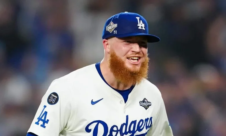 As the Dodgers’ relievers put forth a heroic Game 3 effort, they honored Alex Vesia