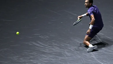 Auger-Aliassime ends Vacherot run to reach Paris Masters semis