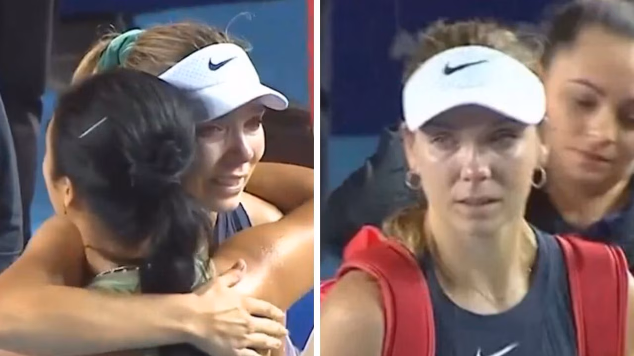 Aussie’s fiancee quits, leaves court in tears