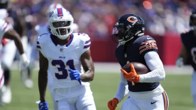 Bears RB D'Andre Swift ruled out for Bengals game