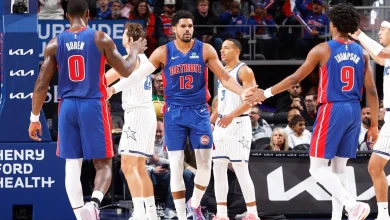 Beecham: 'Don't talk trash' to Pistons' Harris