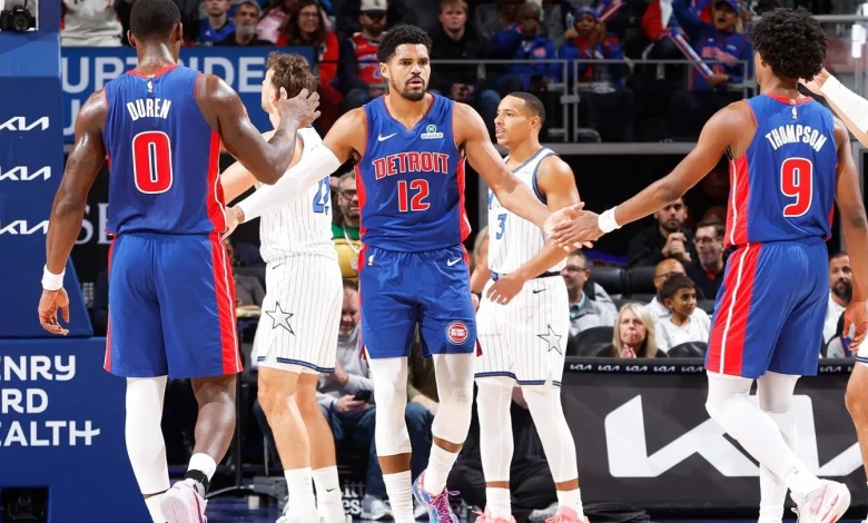 Beecham: 'Don't talk trash' to Pistons' Harris