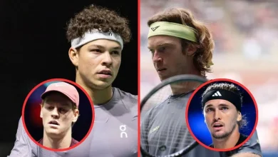 "Ben Shelton vs Andrey Rublev not on center court is crazy" - Fans baffled by Paris Masters Day 4 schedule ft. Jannik Sinner, Alexander Zverev