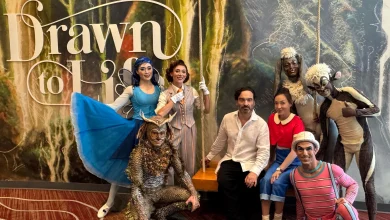 Big Bang Theory Star Johnny Galecki Visits Cirque du Soleil's Drawn to Life at Disney Springs