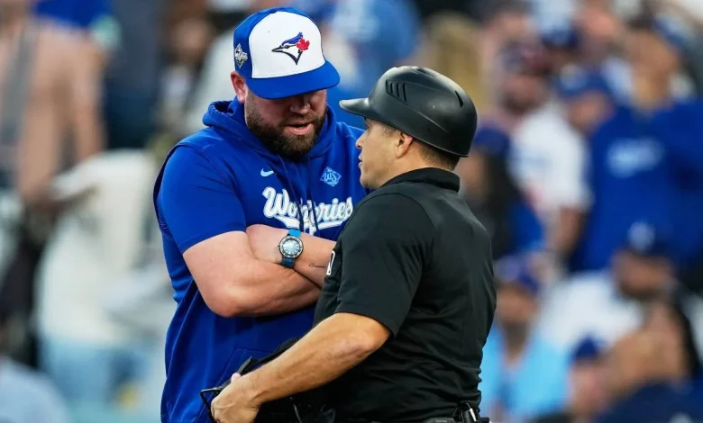 Blue Jays on wrong side of bizarre Game 3 sequence vs. Dodgers