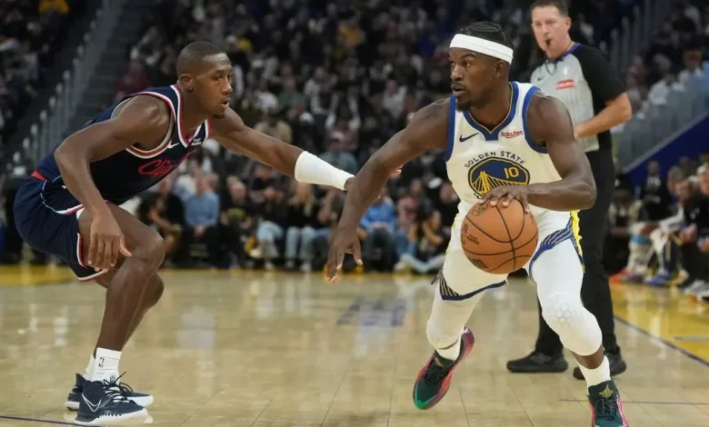 Butler, Curry provide 1-2 punch as Warriors beat Clippers 98-79 to stay unbeaten at home