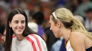 Caitlin Clark wastes no time responding to Lexie Hull's appearance