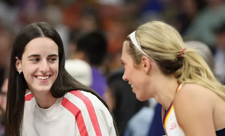 Caitlin Clark wastes no time responding to Lexie Hull's appearance