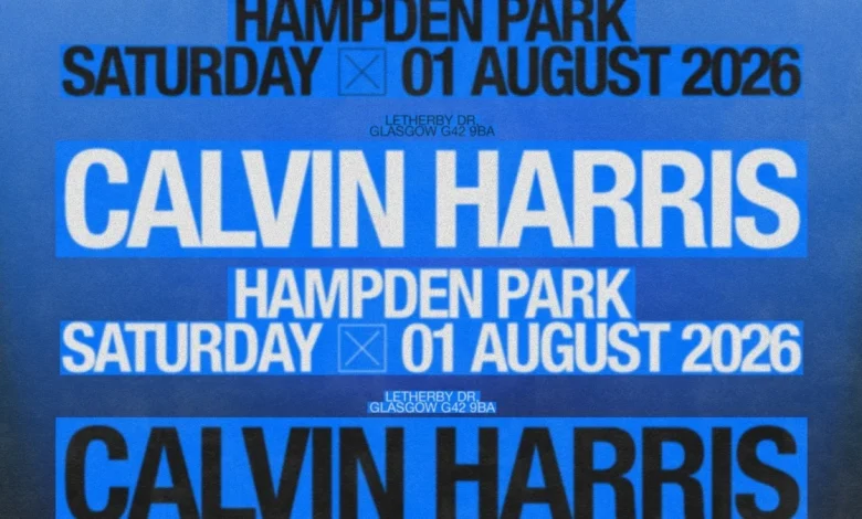 Calvin Harris will play Glasgow’s Hampden Park Stadium this summer