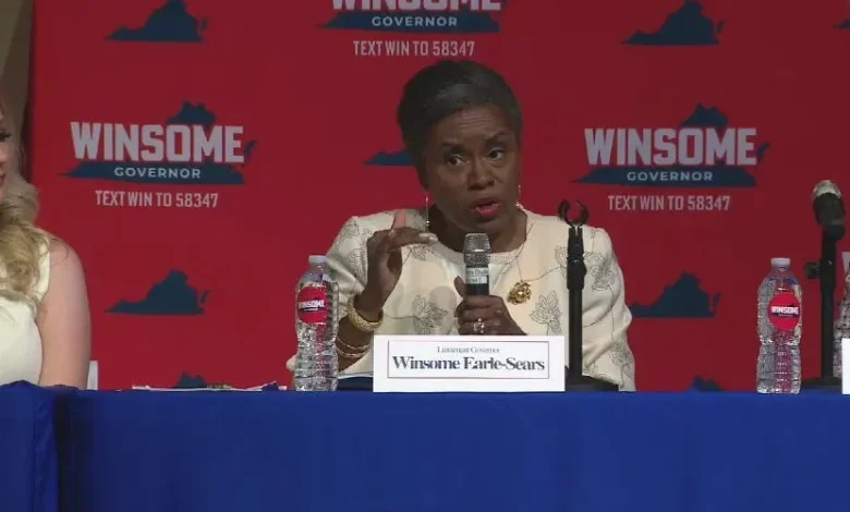 Campaign bus for Virginia GOP gubernatorial candidate Earl-Sears' catches fire