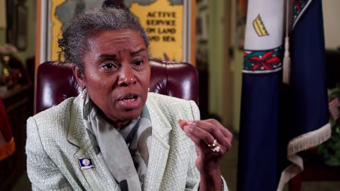 Campaign bus for Winsome Earle-Sears catches fire, everyone safe campaign says