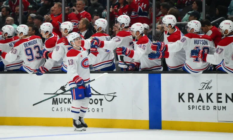 Canadiens @ Kraken Top Six Minutes: Cole Caufield saves the day