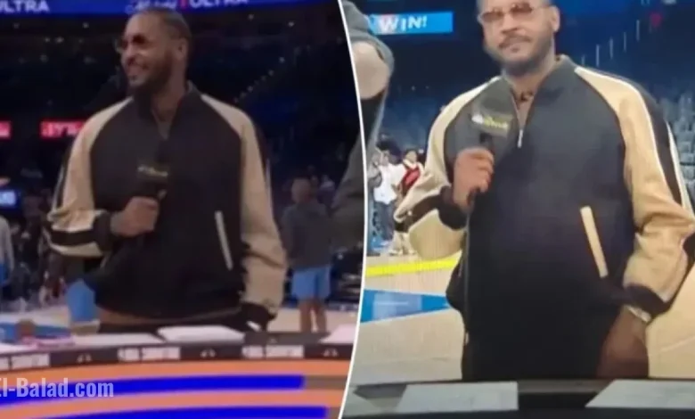 Carmelo Anthony’s Outfit Criticized During NBC TV Debut