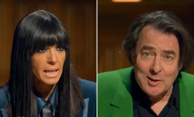 Claudia Winkleman distracts BBC Celebrity Traitors fans with unexpected reaction to Jonathan Ross exit: 'Breaking character'