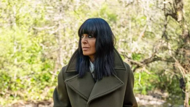 Claudia Winkleman 'tries to keep it together' as she breaks character on The Traitors