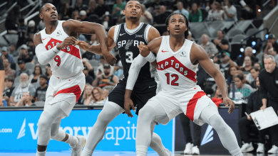 Collin Murray-Boyles scores first career points against Spurs