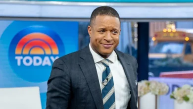 Craig Melvin gets put on the spot during TODAY interview with Morgan Freeman — watch
