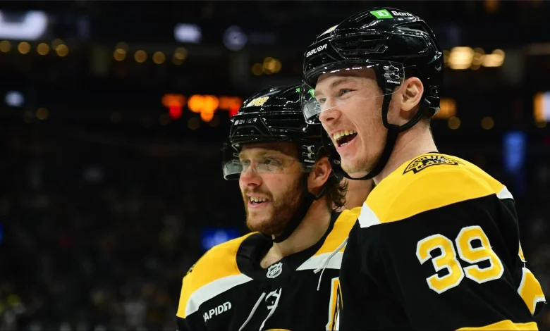 David Pastrnak Shares Lofty Prediction For Bruins’ Morgan Geekie