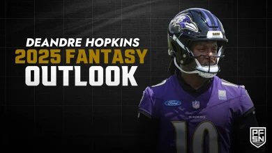 DeAndre Hopkins Fantasy Hub: Week 9 Injury Update, Start 'Em/Sit 'Em Advice, Points Projection, and Weather Impact