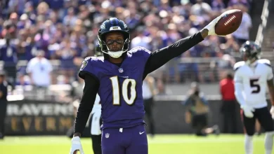 DeAndre Hopkins injury update and status vs. the Bears in Week 8 | Oct. 26, 2025