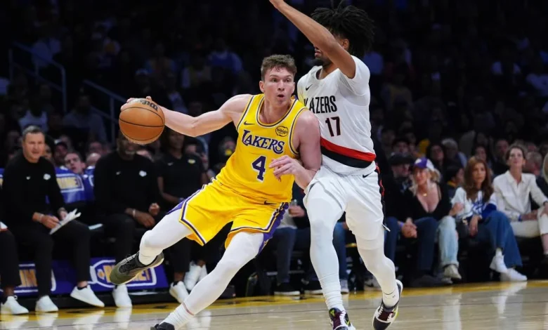 Despite Austin Reaves’ 41 points, shorthanded Lakers are no match for Trail Blazers