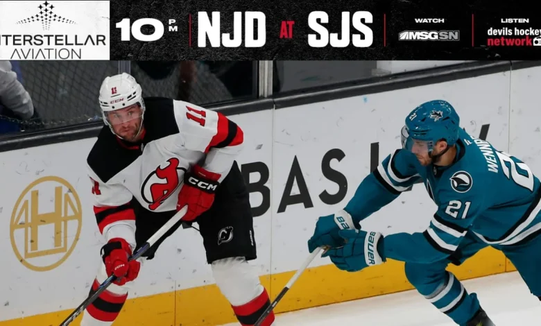 Devils Look to Sweep Sharks | PREVIEW