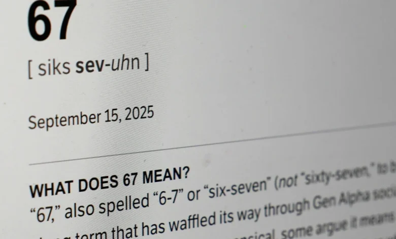 Dictionary.com’s word of the year is ‘6-7.’ But is it even a word and what does it mean?