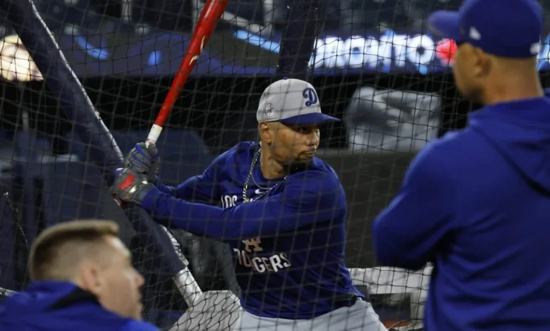 Dodgers shuffle lineup again, drop Mookie Betts to fourth before Game 6