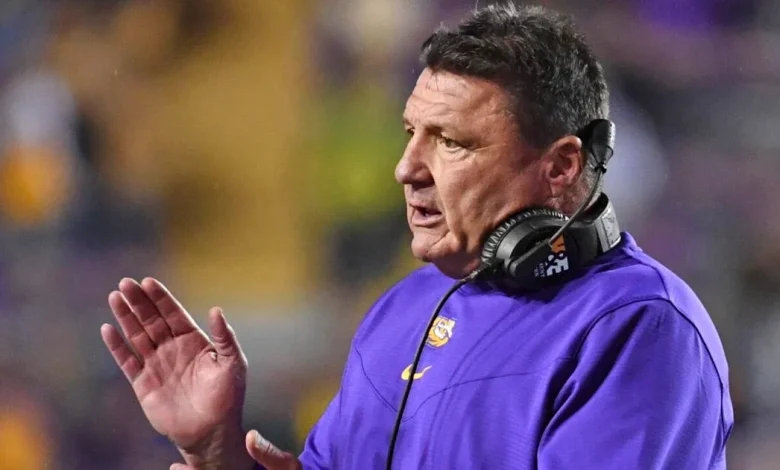 Ed Orgeron has thoughts on why Brian Kelly didn't work out at LSU. He shared them on ESPN.