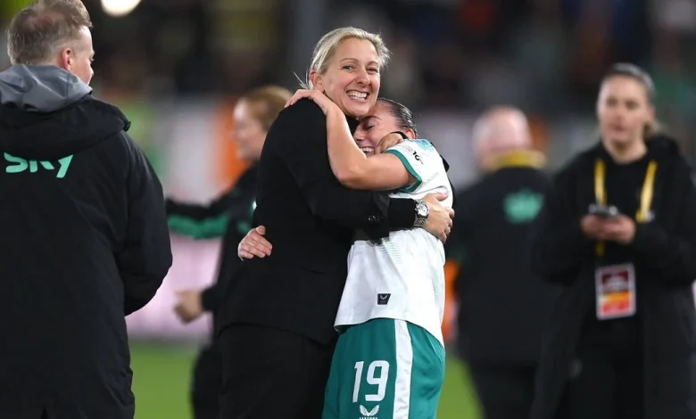 England the dream draw for Ireland coach Ward