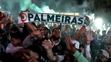 Epic Welcome for Palmeiras Ahead of Semifinal Against LDU Quito