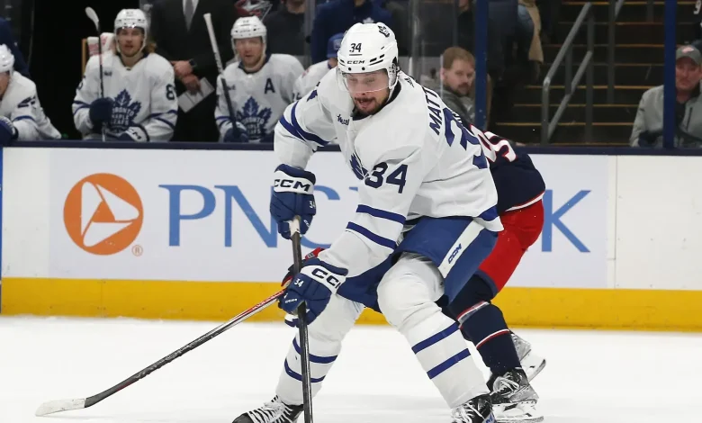 Expect Maple Leafs' Auston Matthews To Stay Hot Against Blue Jackets
