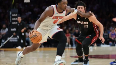 Eyes on OG Anunoby: Observing the Knicks’ do-it-all wing in Miami for a night - The Athletic