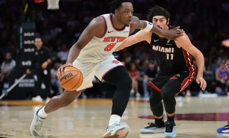 Eyes on OG Anunoby: Observing the Knicks’ do-it-all wing in Miami for a night - The Athletic