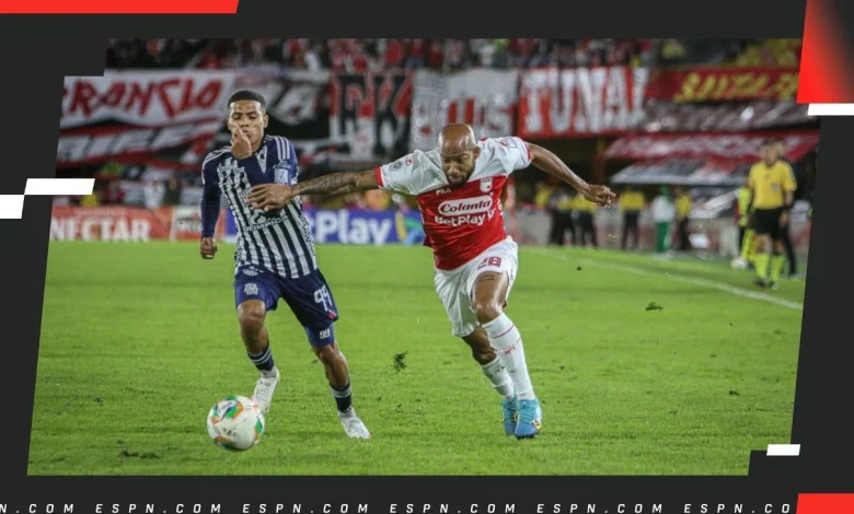 Fecha 18 Liga BetPlay: Santa Fe visita a un gran local en busca de su clasificación