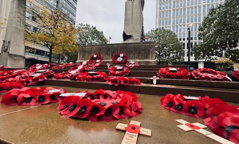Find out about Remembrance Sunday at the Manchester Cenotaph