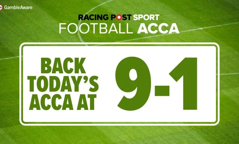 Football accumulator tips for Wednesday October 29: Back our acca at 9-1 with bet365
